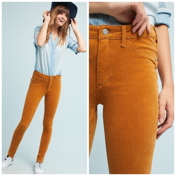 Anthropologie Pants - NWT Anthro Pilcro Corduroy High-Rise Skinny Jeans